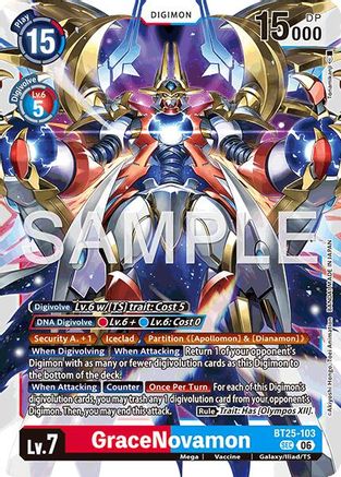 GraceNovamon (BT25-103) - [Dual Revolution] Foil - Trinity Hobby