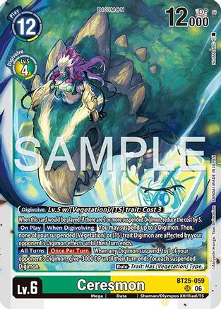 Ceresmon (BT25-059) - [Dual Revolution] Foil