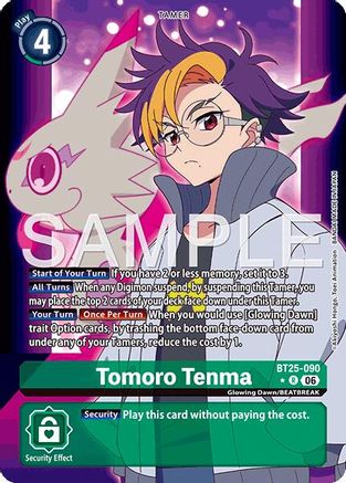 Tomoro Tenma (Alternate Art) (BT25-090) - [Dual Revolution] Foil