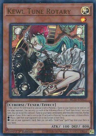 Kewl Tune Rotary [BLZD-EN021] - Blazing Dominion 1st Edition - Ultra Rare - Trinity Hobby