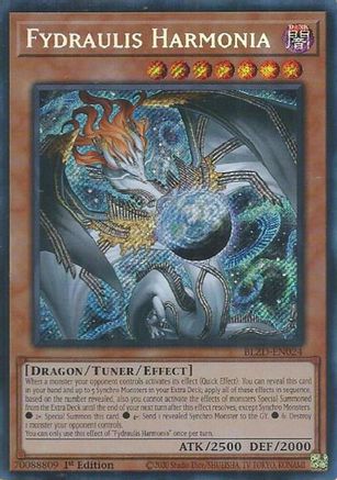 Fydraulis Harmonia [BLZD-EN024] - Blazing Dominion 1st Edition - Secret Rare - Trinity Hobby