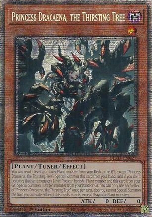 Princess Dracaena, the Thirsting Tree (Starlight Rare) [BLZD-EN027] - Blazing Dominion 1st Edition - Starlight Rare - Trinity Hobby