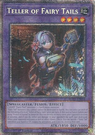 Teller of Fairy Tails (Starlight Rare) [BLZD-EN034] - Blazing Dominion 1st Edition - Starlight Rare - Trinity Hobby