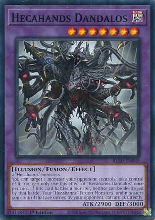 Hecahands Dandalos [BLZD-EN035] - Blazing Dominion 1st Edition - Common / Short Print - Trinity Hobby