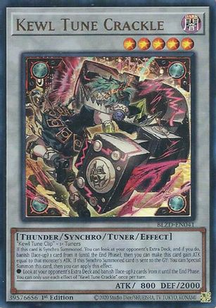 Kewl Tune Crackle [BLZD-EN041] - Blazing Dominion 1st Edition - Ultra Rare - Trinity Hobby