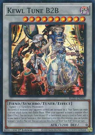Kewl Tune B2B [BLZD-EN042] - Blazing Dominion 1st Edition - Super Rare - Trinity Hobby