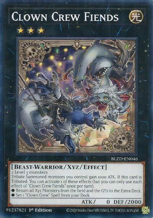 Clown Crew Fiends [BLZD-EN046] - Blazing Dominion 1st Edition - Common / Short Print - Trinity Hobby