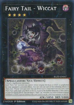 Fairy Tail - Wiccat [BLZD-EN047] - Blazing Dominion 1st Edition - Common / Short Print - Trinity Hobby