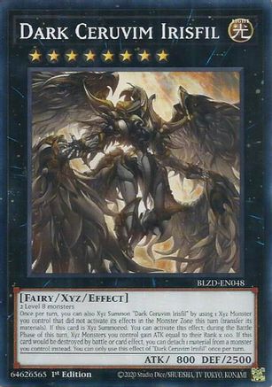 Dark Ceruvim Irisfil [BLZD-EN048] - Blazing Dominion 1st Edition - Common / Short Print - Trinity Hobby