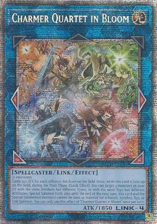 Charmer Quartet in Bloom (Starlight Rare) [BLZD-EN050] - Blazing Dominion 1st Edition - Starlight Rare - Trinity Hobby