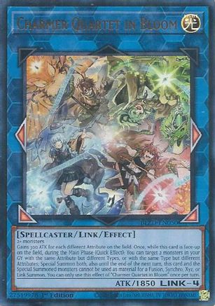 Charmer Quartet in Bloom [BLZD-EN050] - Blazing Dominion 1st Edition - Ultra Rare - Trinity Hobby