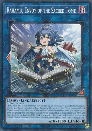 Rahamu, Envoy of the Sacred Tome [BLZD-EN051] - Blazing Dominion 1st Edition - Common / Short Print - Trinity Hobby