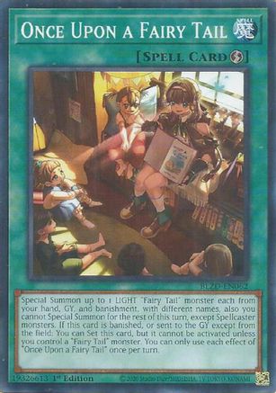 Once Upon a Fairy Tail [BLZD-EN062] - Blazing Dominion 1st Edition - Common / Short Print - Trinity Hobby
