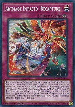Artmage Impasto -Recapture- [BLZD-EN072] - Blazing Dominion 1st Edition - Common / Short Print - Trinity Hobby