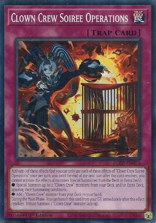 Clown Crew Soiree Operations [BLZD-EN073] - Blazing Dominion 1st Edition - Common / Short Print - Trinity Hobby