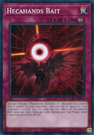 Hecahands Bait [BLZD-EN075] - Blazing Dominion 1st Edition - Common / Short Print - Trinity Hobby