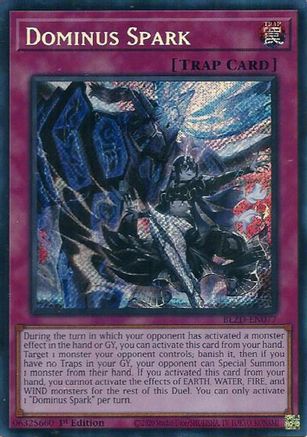 Dominus Spark [BLZD-EN077] - Blazing Dominion 1st Edition - Secret Rare - Trinity Hobby