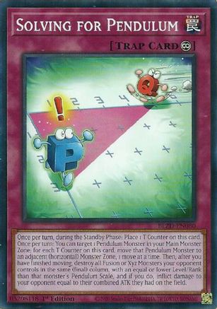 Solving for Pendulum [BLZD-EN080] - Blazing Dominion 1st Edition - Common / Short Print - Trinity Hobby