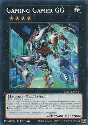 Gaming Gamer GG [BLZD-EN081] - Blazing Dominion 1st Edition - Common / Short Print - Trinity Hobby