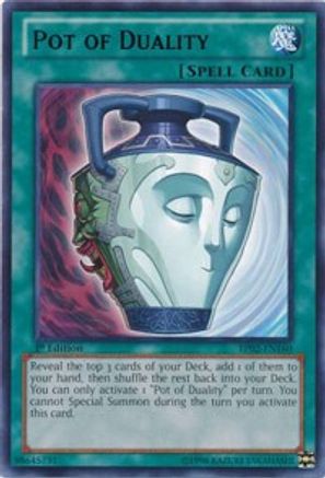 Pot of Duality [BP02-EN160] Rare - Trinity Hobby