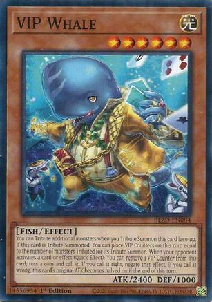 VIP Whale [BLZD-EN084] - Blazing Dominion 1st Edition - Common / Short Print - Trinity Hobby