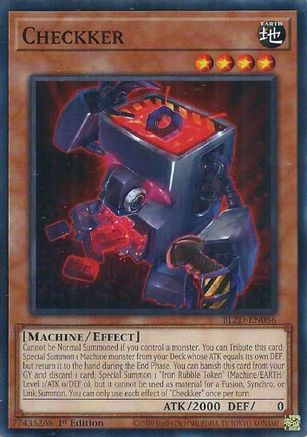 Checkker [BLZD-EN086] - Blazing Dominion 1st Edition - Common / Short Print - Trinity Hobby