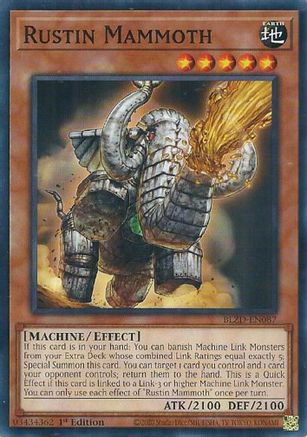 Rustin Mammoth [BLZD-EN087] - Blazing Dominion 1st Edition - Common / Short Print - Trinity Hobby