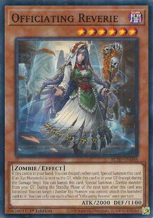 Officiating Reverie [BLZD-EN088] - Blazing Dominion 1st Edition - Common / Short Print - Trinity Hobby