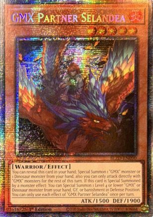 GMX Partner Selandea (Starlight Rare) [BLZD-EN090] - Blazing Dominion 1st Edition - Starlight Rare