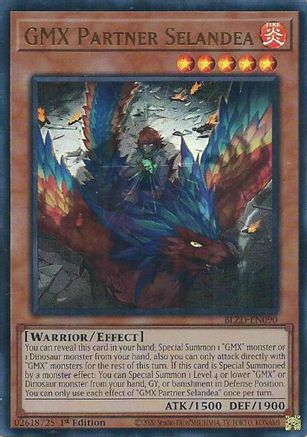 GMX Partner Selandea [BLZD-EN090] - Blazing Dominion 1st Edition - Ultra Rare - Trinity Hobby