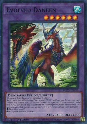 Evolved Daneen [BLZD-EN092] - Blazing Dominion 1st Edition - Super Rare - Trinity Hobby