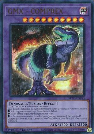 GMX - COMPREX [BLZD-EN093] - Blazing Dominion 1st Edition - Ultra Rare - Trinity Hobby