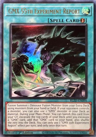 GMX 55th Experiment Report [BLZD-EN094] - Blazing Dominion 1st Edition - Ultra Rare