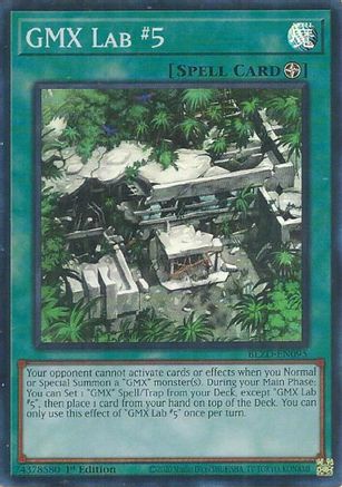 GMX Lab #5 [BLZD-EN095] - Blazing Dominion 1st Edition - Super Rare - Trinity Hobby