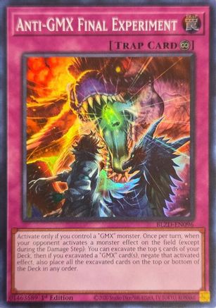 Anti-GMX Final Experiment [BLZD-EN096] - Blazing Dominion 1st Edition - Super Rare