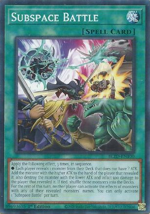 Subspace Battle [BLZD-EN100] - Blazing Dominion 1st Edition - Common / Short Print - Trinity Hobby