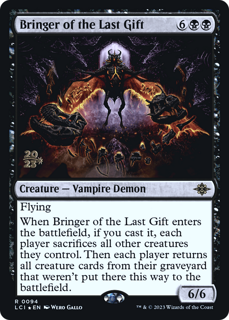 Bringer of the Last Gift [The Lost Caverns of Ixalan Prerelease Cards] - Trinity Hobby