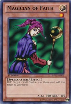 Magician of Faith [BP02-EN005] Rare - Trinity Hobby