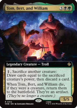Tom, Bert, and William (Extended Art)  (HOB-312) - [The Hobbit] - Trinity Hobby