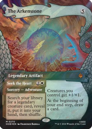 The Arkenstone (Showcase) (Surge Foil)  [Foil]  (HOB-270) - [The Hobbit]