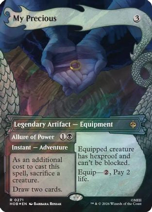 My Precious (Showcase) (Surge Foil)  [Foil]  (HOB-271) - [The Hobbit] - Trinity Hobby
