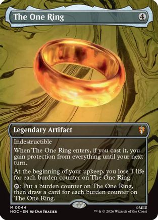 The One Ring (Borderless)  (HOB-044) - [The Hobbit]