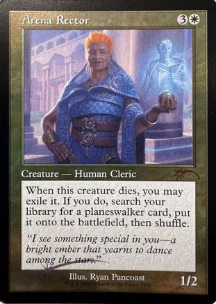 Arena Rector (Retro Frame)  [Foil]  (SLD-7130) - [Secret Lair Drop Series]