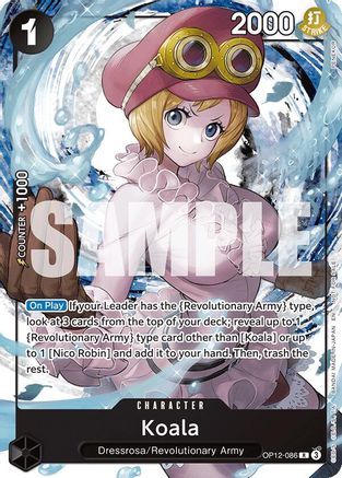 Koala (Welcome Pack 2026 Vol.1) (OP12-086) - [One Piece Promotion Cards]