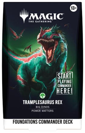 [Pre-Order] Foundations Commander Deck - Tramplesaurus Rex