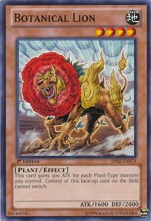 Botanical Lion [BP02-EN074] Common - Trinity Hobby