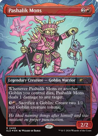 Pashalik Mons  [Foil]  (SLD-2408) - [Secret Lair Drop Series]