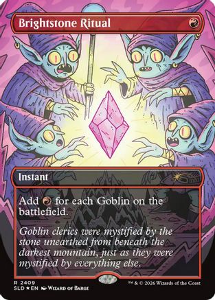 Brightstone Ritual  [Foil]  (SLD-2409) - [Secret Lair Drop Series]