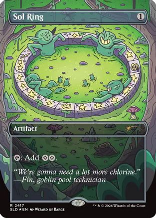 Sol Ring (2417)  [Foil]  (SLD-2417) - [Secret Lair Drop Series]