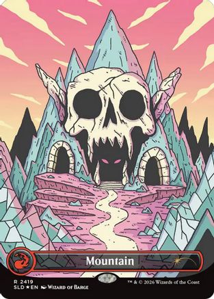 Mountain (2419)  [Foil]  (SLD-2419) - [Secret Lair Drop Series]
